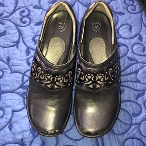 Pair of black Dansko clogs